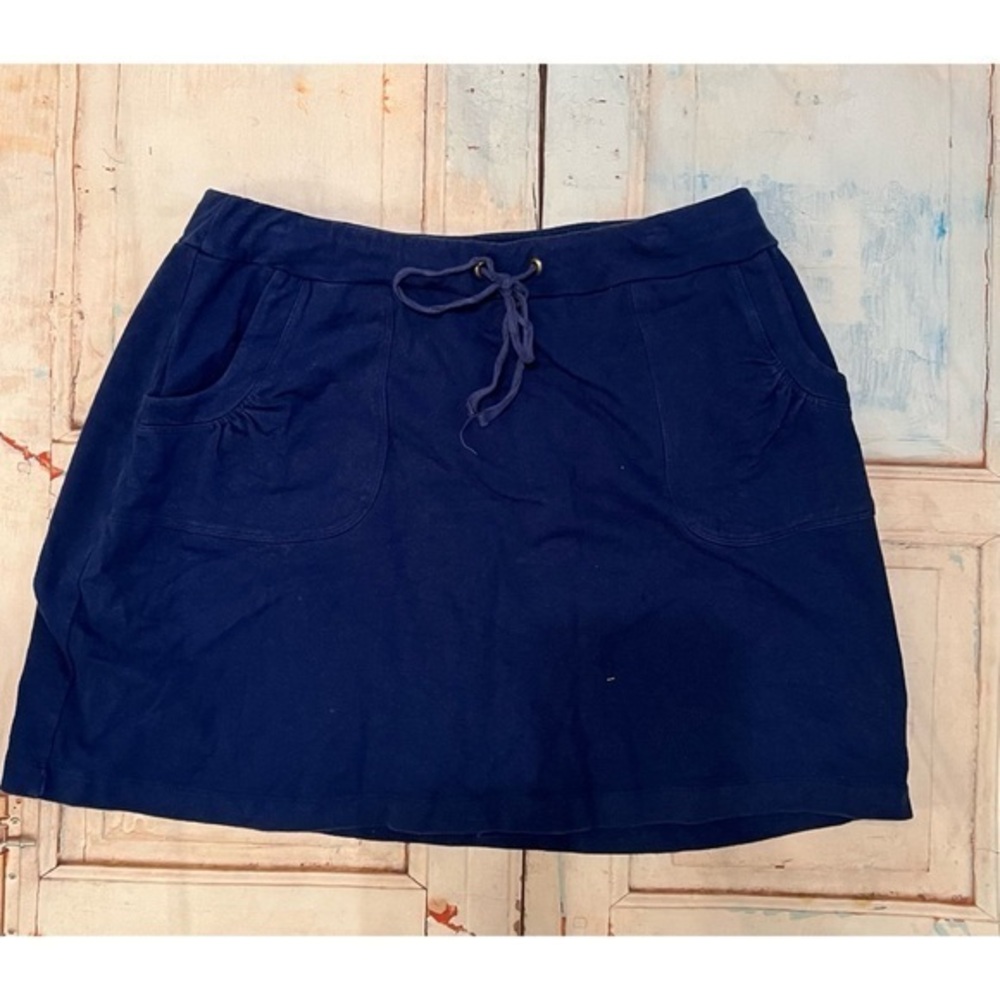 Susan Graver Navy Blue Skort Active Tennis Golf GUC S #929